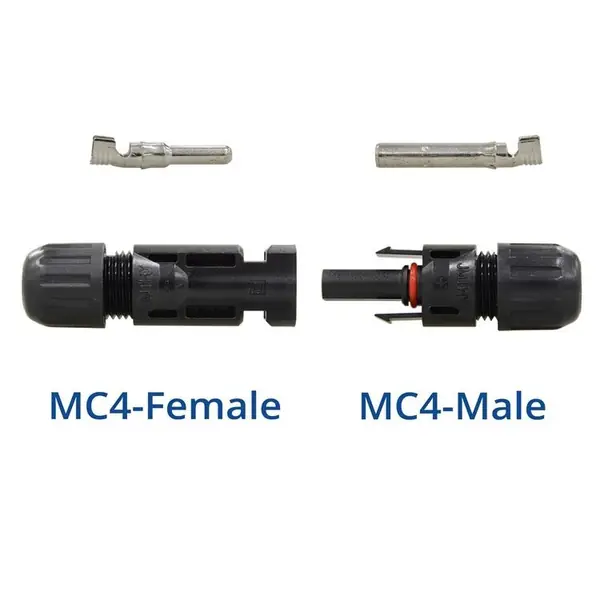 MC4 solar connectors pair