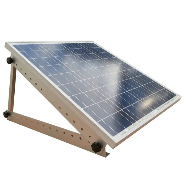 Adjustable roof mounting bracket for solar