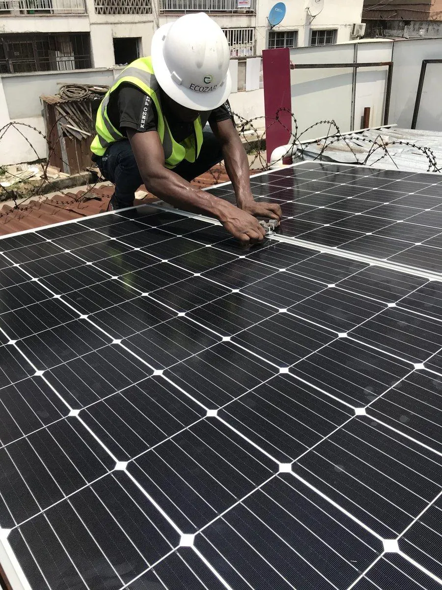 Solar installation in Nigerian climate